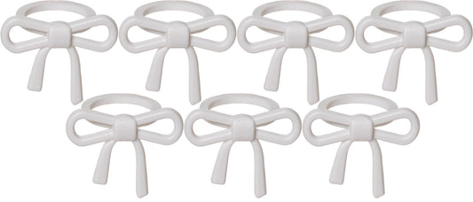 Adventsljusstake Ljusmanschett 7-pack Vit