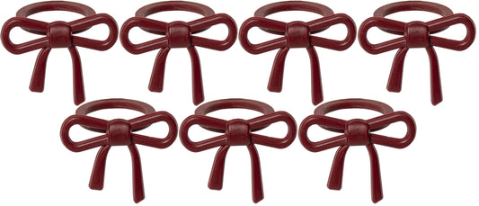 Adventsljusstake Ljusmanschett 7-pack Röd