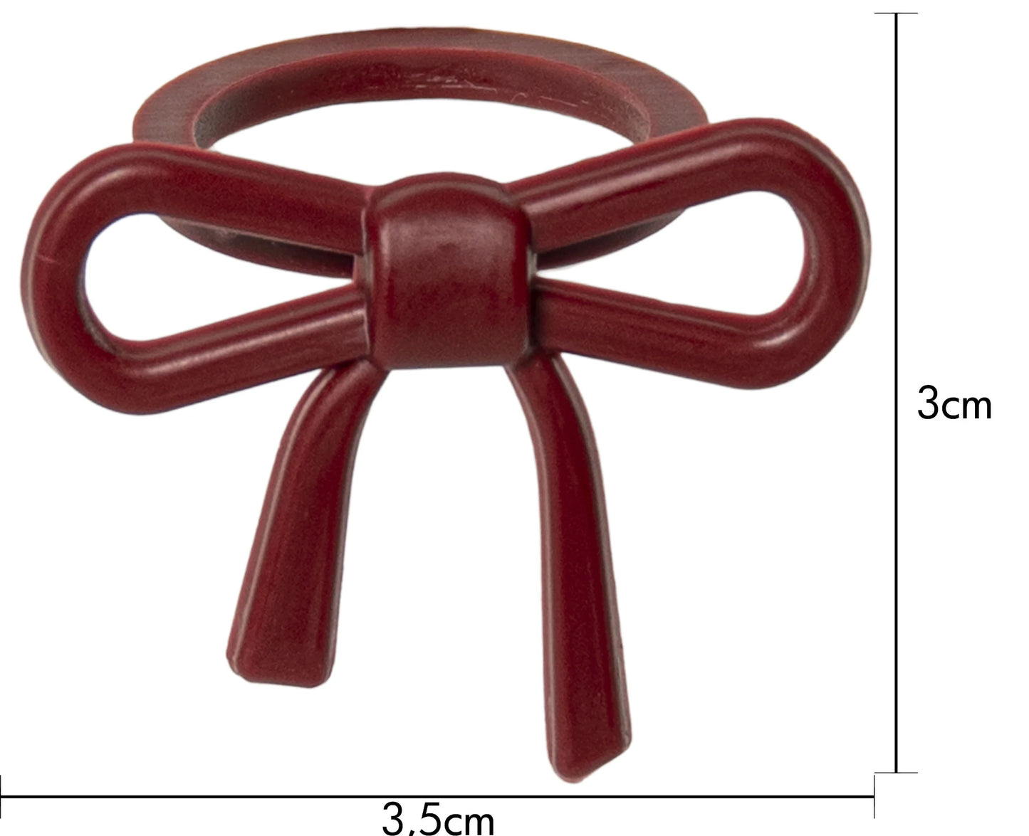 Adventsljusstake Ljusmanschett 7-pack Röd