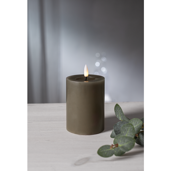 LED Blockljus Flamme Flow Mullvad 12,5 cm