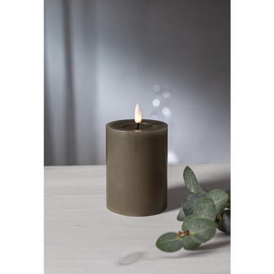 LED Blockljus Flamme Flow Mullvad 12,5 cm