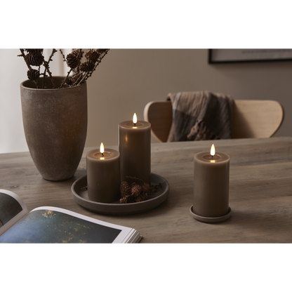 LED Blockljus Flamme Flow Mullvad 15 cm