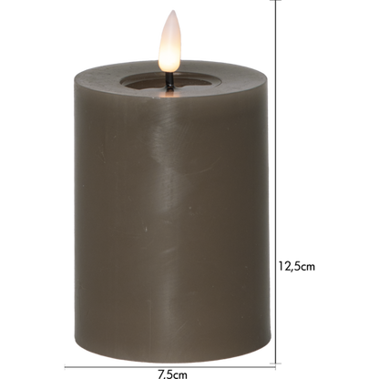 LED Blockljus Flamme Flow Mullvad 12,5 cm