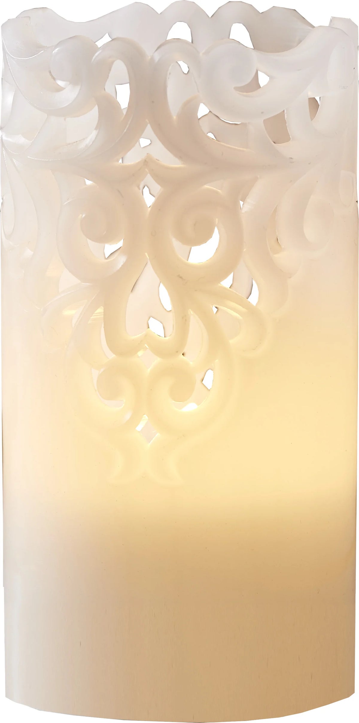 Batteridrivet LED Blockljus Clary 15 cm