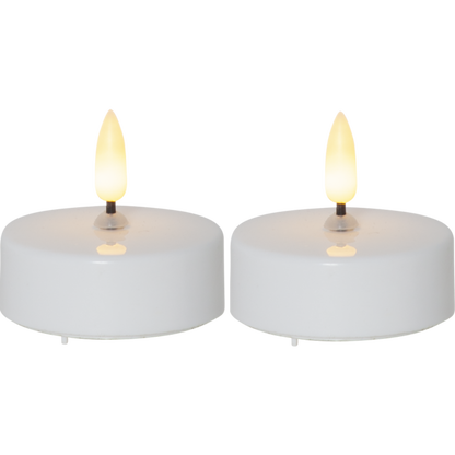 LED Värmeljus 2-pack Flamme 5,8x5,5 cm