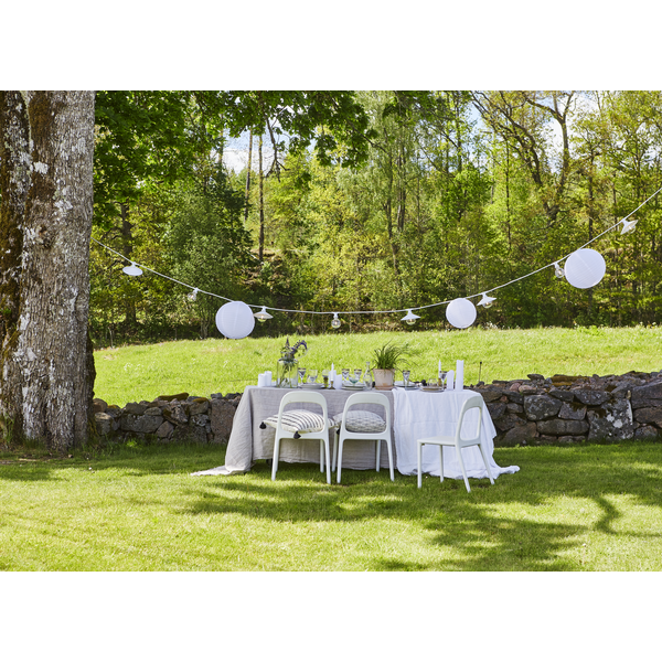 LED Antikljus 2-pack Flamme Rustic 15 cm Vit