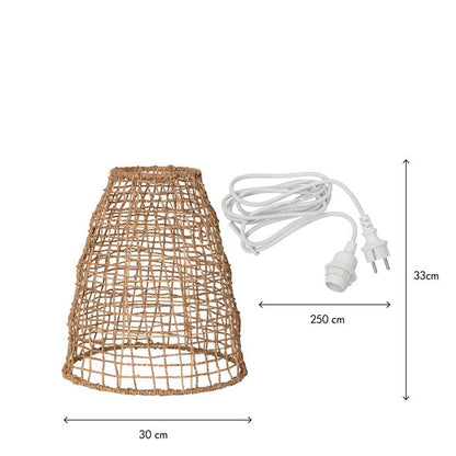 Div. Trädgårdsbelysning Lampskärm + sladdställ för utomhus 33 cm