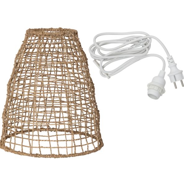 Div. Trädgårdsbelysning Lampskärm + sladdställ för utomhus 33 cm