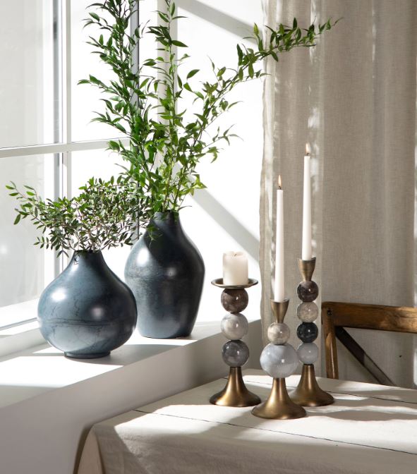 Ljusstake Kronljus Multi Stone 26 cm HH