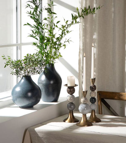 Ljusstake Kronljus Multi Stone 26 cm HH