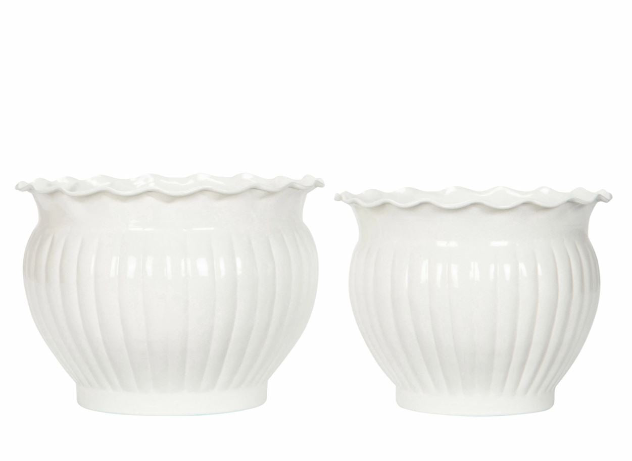 Kruka Nilla Shell 2-pack Ø18/21 cm