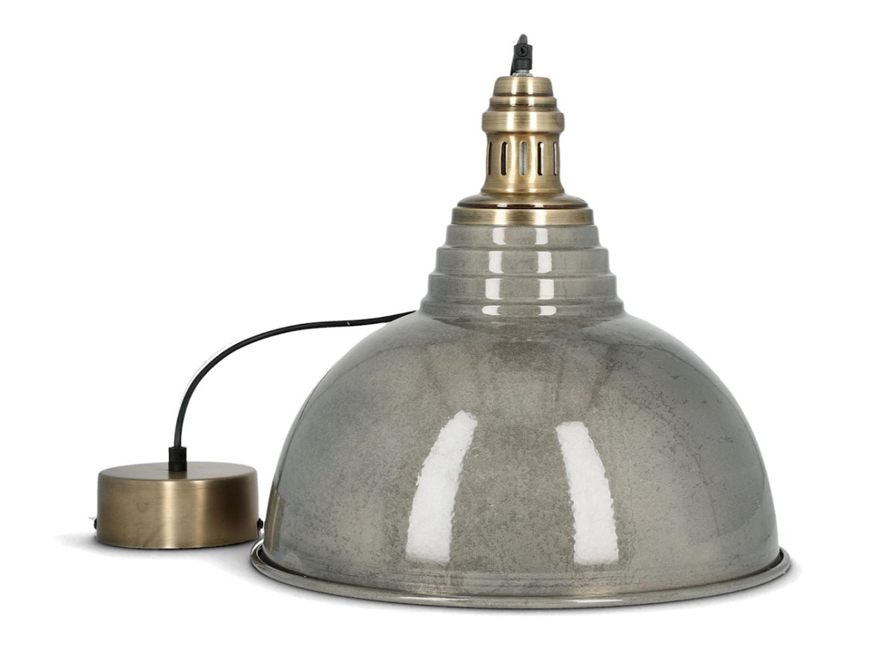 Taklampa Metall Sienna Granit 38x36cm HH