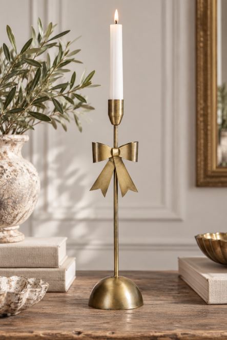 Ljusstake Rosett Mässing 36 cm