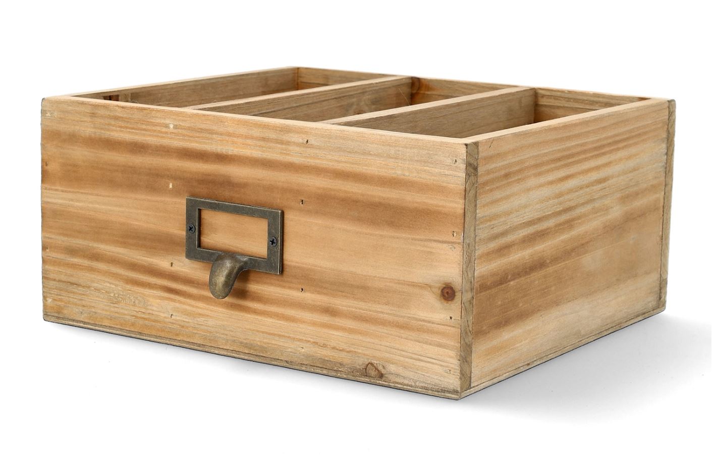 Dekorativa lådor Stained Wood 26x24x12cm