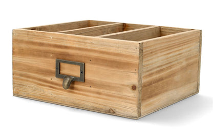 Dekorativa lådor Stained Wood 26x24x12cm