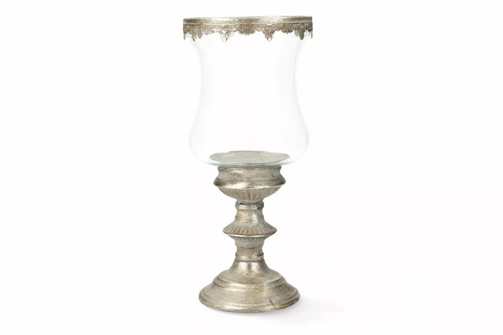 Ljuslykta Martine Champagne 14x31cm