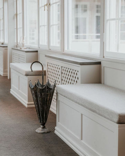 Paraplyställ 76 cm Guldbrun