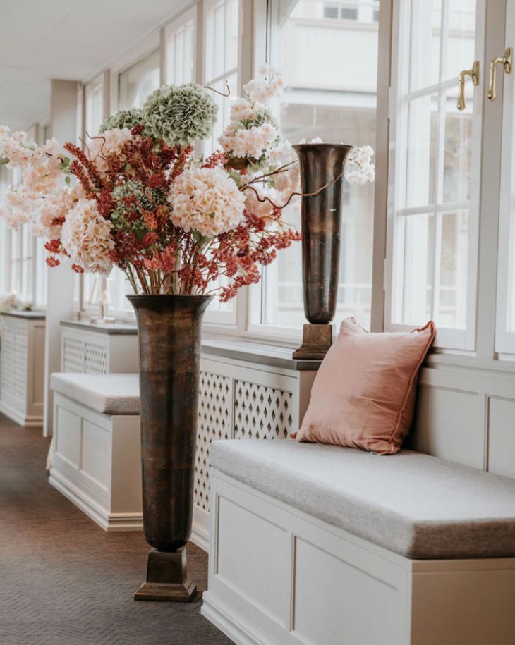 Vas Bränd Mässing 35 cm