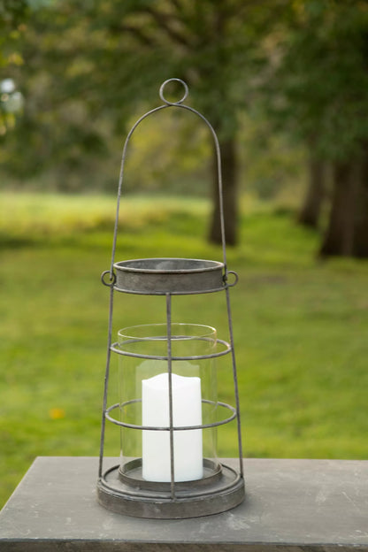 Ljuslykta Sabrina Metall 18x29cm