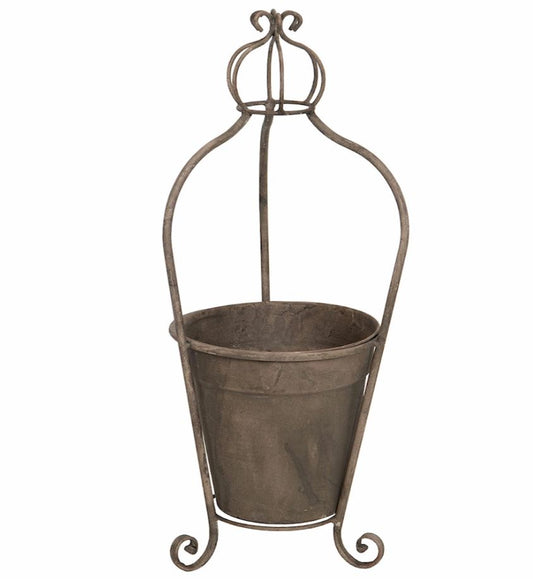 Blomkruka Utomhus Krona Metall 64 cm
