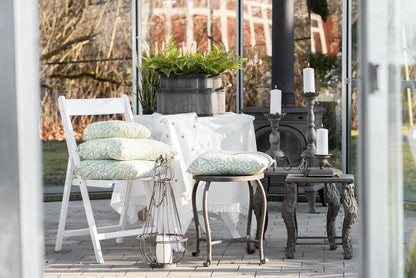 Ljusstake Blockljus 2-pack Metall 21x12x12cm HH