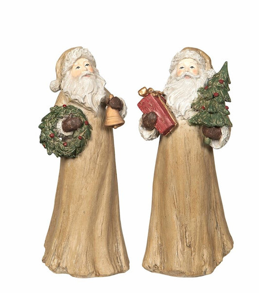 Juldekoration Inomhus Tomte 2-pack Rustik Mix 23 cm