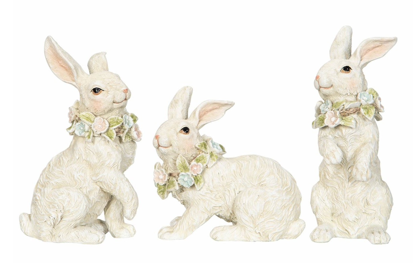 Påskdekoration Hare Blomsterkrans 3-pack Mix