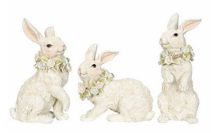 Påskdekoration Hare Blomsterkrans 3-pack Mix