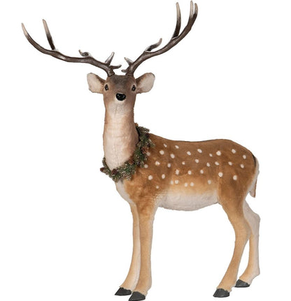 Juldekoration Inomhus Dovhjort Hane 115x45x117cm