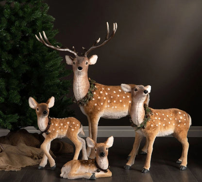 Juldekoration Inomhus Dovhjort Hane 115x45x117cm