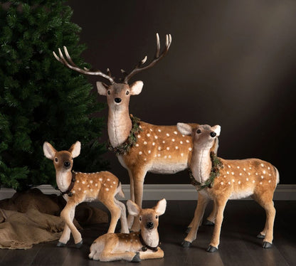 Juldekoration Inomhus Dovhjort Hind 79x38x70cm