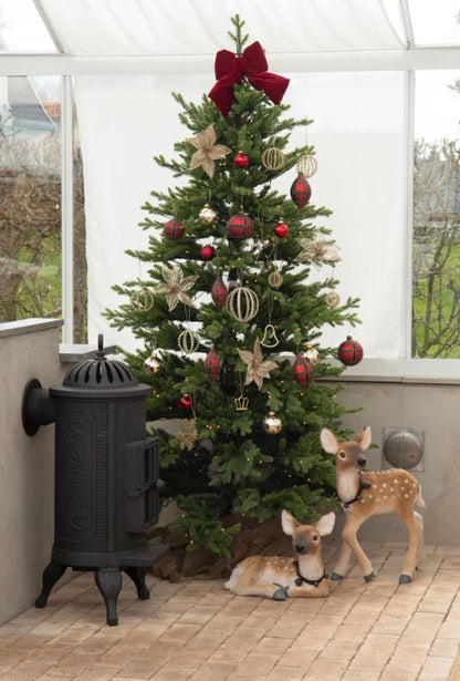 Juldekoration Inomhus Dovhjort Kalvar 2-pack 58 cm Mix