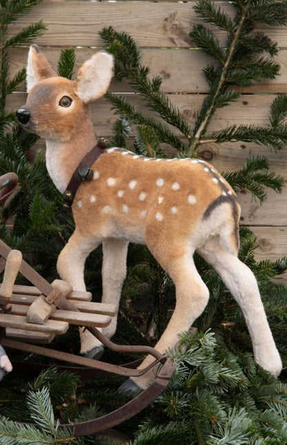 Juldekoration Inomhus Dovhjort Kalvar 2-pack 58 cm Mix