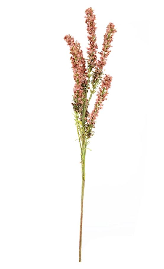 Konstgjord växt 6-pack Finnskräppa Rosa 87 cm