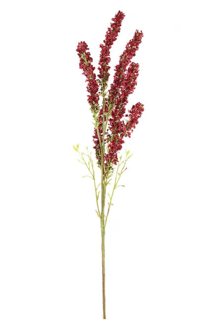 Konstgjord växt 6-pack Finnskräppa Mörkrosa 87 cm