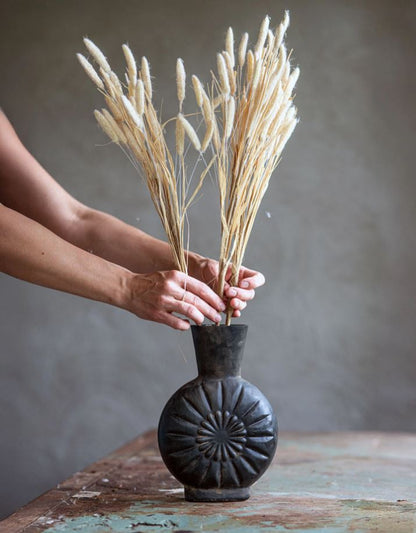 Konstgjord växt 6-pack Kaninsvansgräs Beige 75 cm