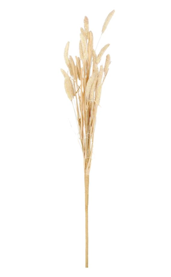 Konstgjord växt 6-pack Kaninsvansgräs Beige 75 cm