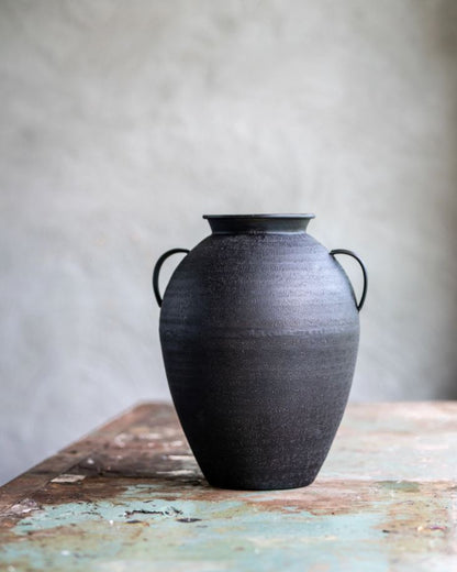 Blomkruka Urna Metall 27x28x34cm