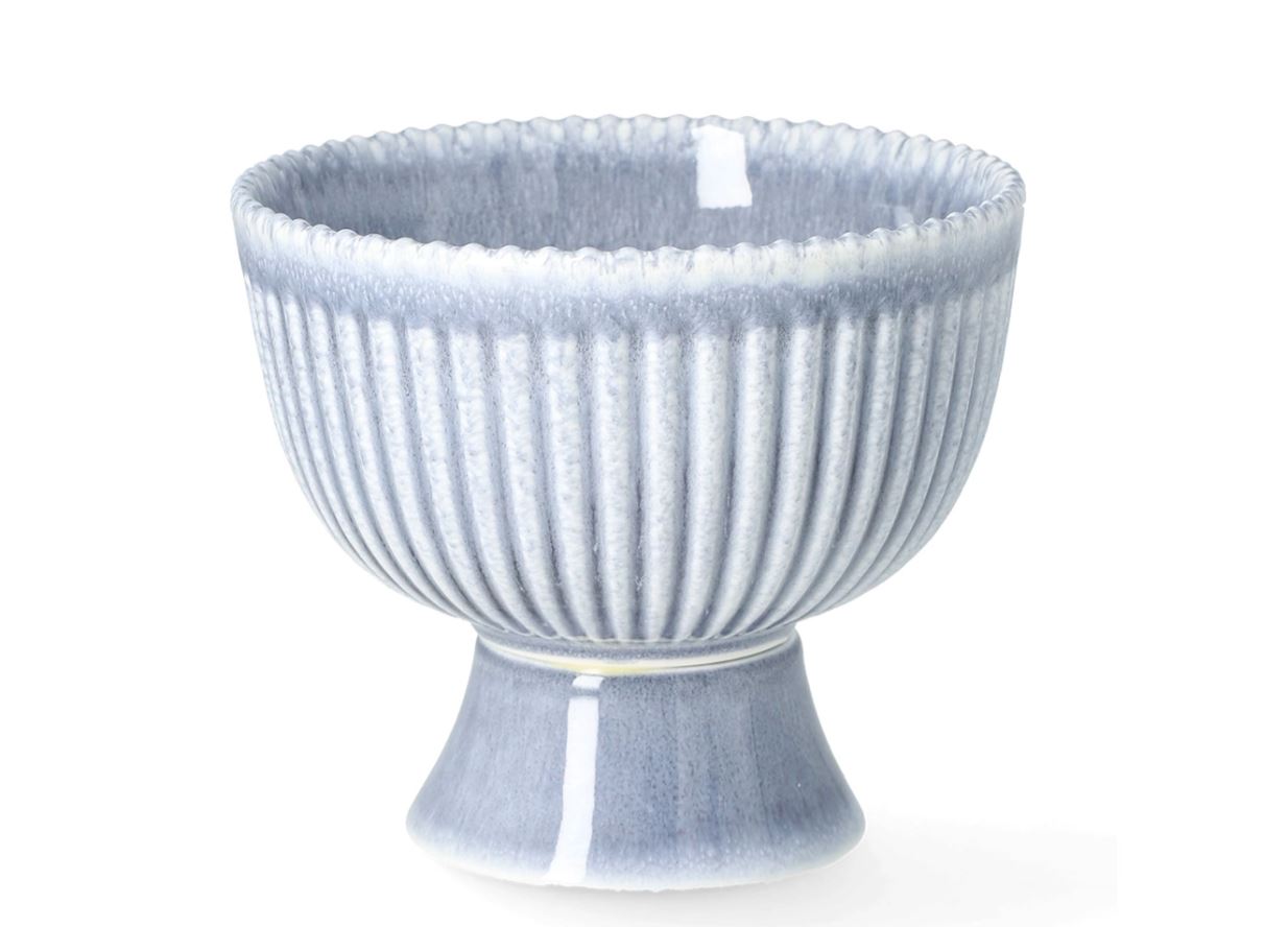 Köksservis Skål på fot Ø15x13cm Ocean