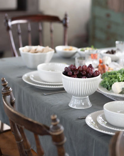 Köksservis Skål på fot Ø15x13cm Shell