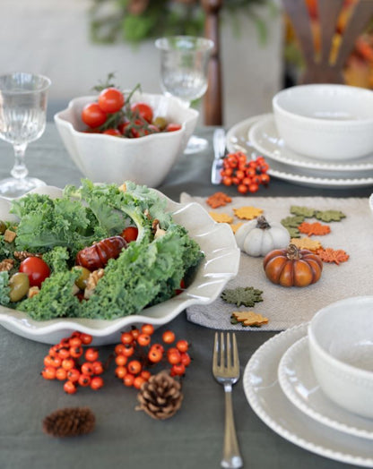 Köksservis Djupt fat Ø31x6cm Shell