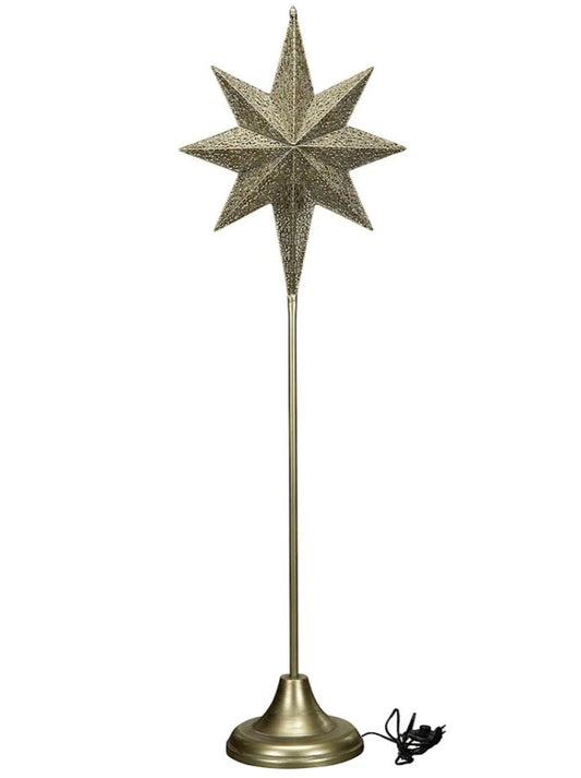 Belysning Jul Golvlampa Stjärna 159 cm