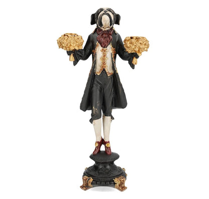 Ljusstake Bulldog 20x11x40cm