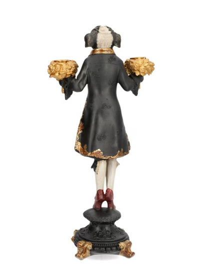 Ljusstake Bulldog 20x11x40cm