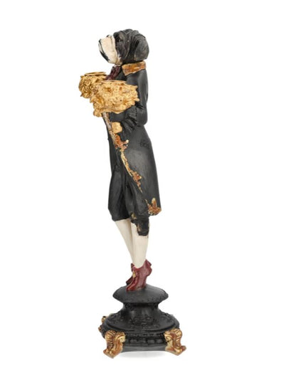 Ljusstake Bulldog 20x11x40cm