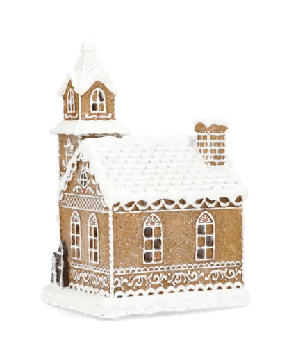 Belysning Jul Pepparkakshus Noël 14x12x21cm