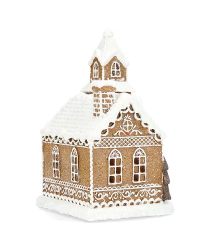 Belysning Jul Pepparkakshus Noël 14x12x21cm