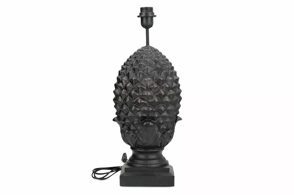 Bordslampa Svart Poly Lampfot Ø23x52cm