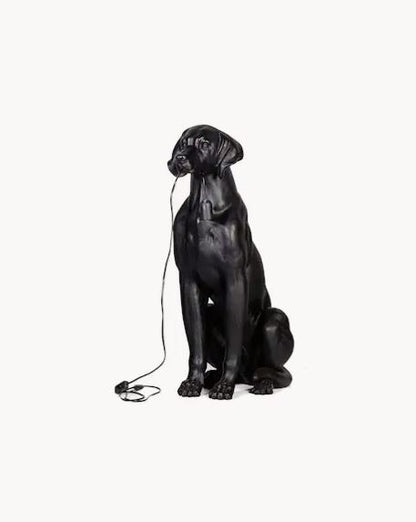 Bordslampa Hund XL Svart 85 cm
