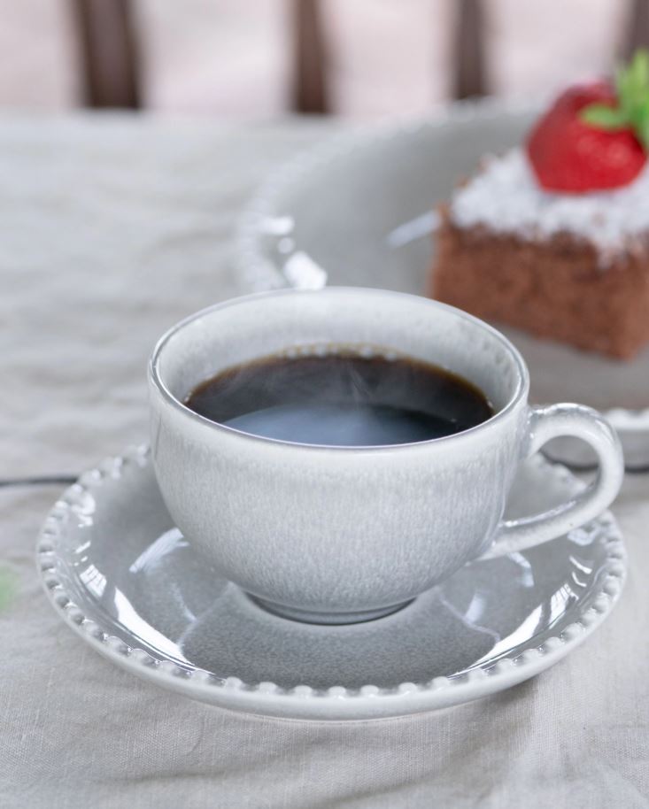 Köksservis Kopp och fat 200 ml Shell